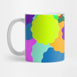 colorful flowers Mug